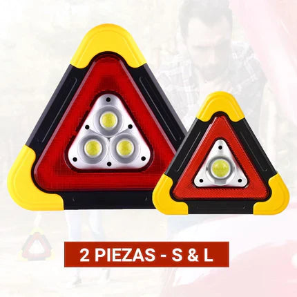 🚗Wielka oferta specjalna – 50% zniżki🆘Trójkątna lampka sygnalizacyjna 3 w 1 do użycia w sytuacjach awaryjnych na poboczu drogi✨