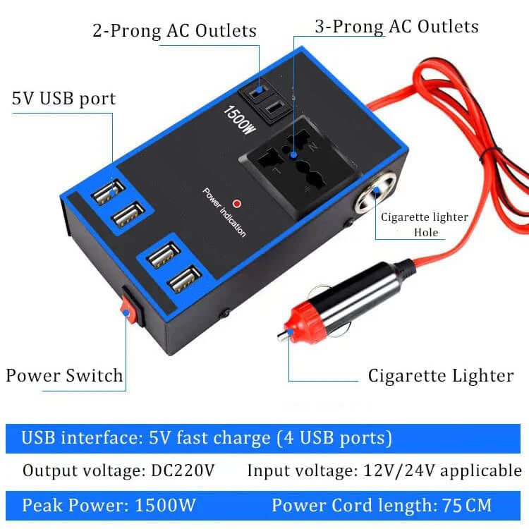 Invertor de putere auto