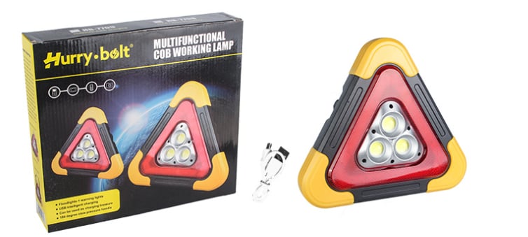 🚗Wielka oferta specjalna – 50% zniżki🆘Trójkątna lampka sygnalizacyjna 3 w 1 do użycia w sytuacjach awaryjnych na poboczu drogi✨