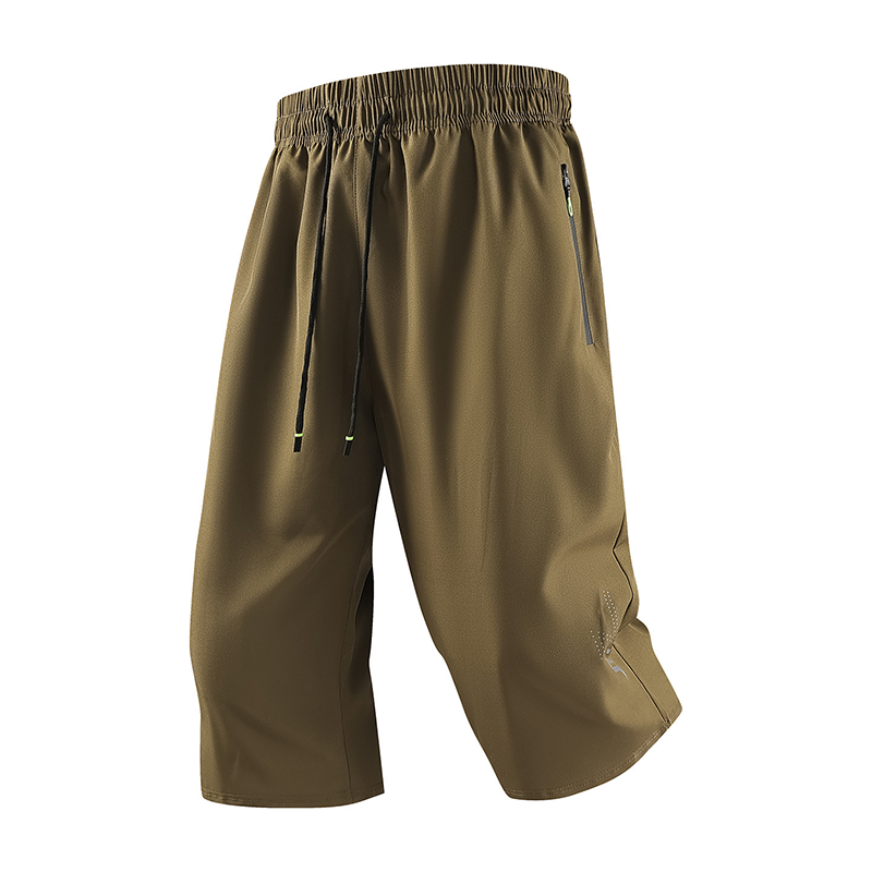 📢 REDUCERE 40%! ⏰ Pantaloni scurți 3/4 pentru bărbați, cu uscare rapidă, tip jogger – comozi, perfecți pentru vară! ✅ Plată la livrare!