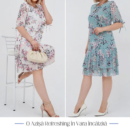 Mărimi S-4XL. Plisată și lungă – efectul “wow” instant. 🔥 Cumpără acum!