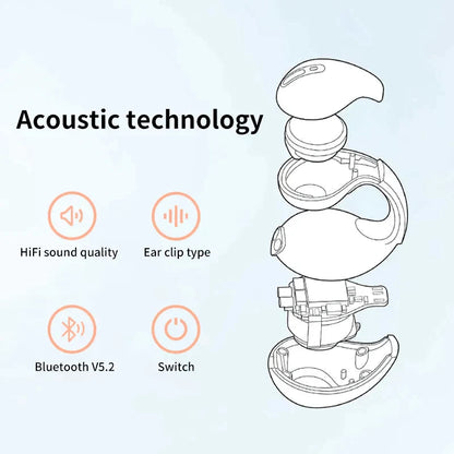 Căști cu conducție osoasă wireless pentru urechi