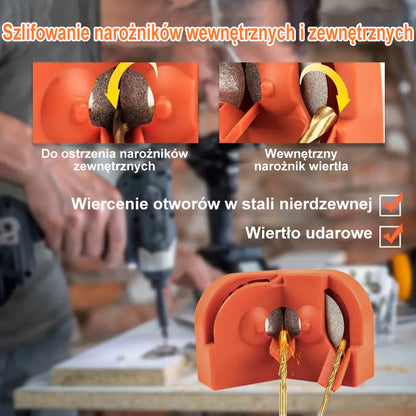 🔥Gorąca wyprzedaż 49% OFF - 🎁 Wielofunkcyjna ostrzałka do wierteł