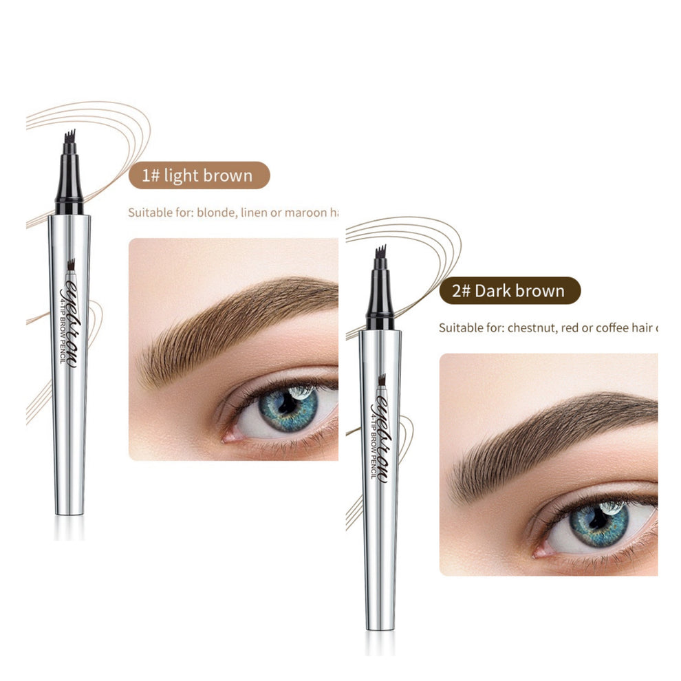 Wodoodporny pisak do brwi 3D Microblading (2 szt.)