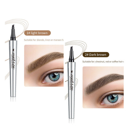 Wodoodporny pisak do brwi 3D Microblading (2 szt.)