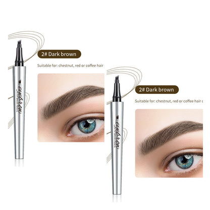 Wodoodporny pisak do brwi 3D Microblading (2 szt.)