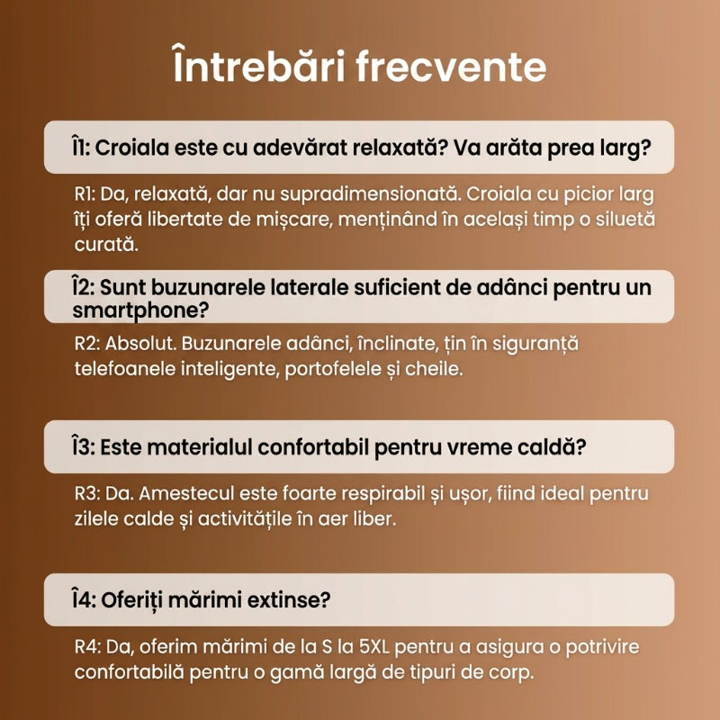 Bumbac și in, croială largă. Libertate maximă pentru zilele tale. ☀️