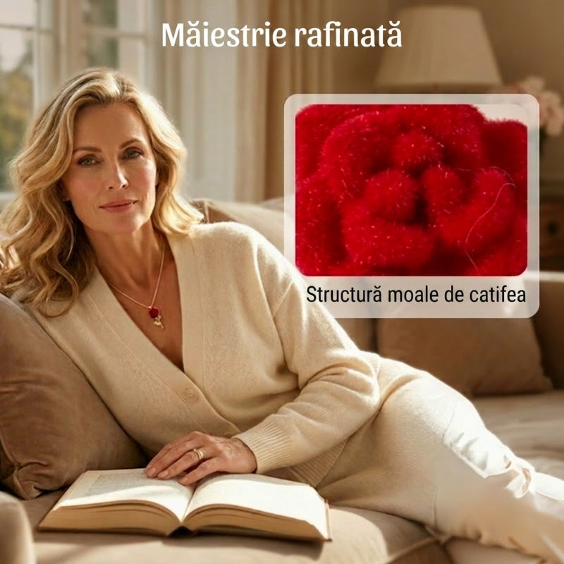 🌹 Eleganță care nu trece niciodată – trandafir roșu din cristal cu finisaj auriu. Plată la livrare! ✨