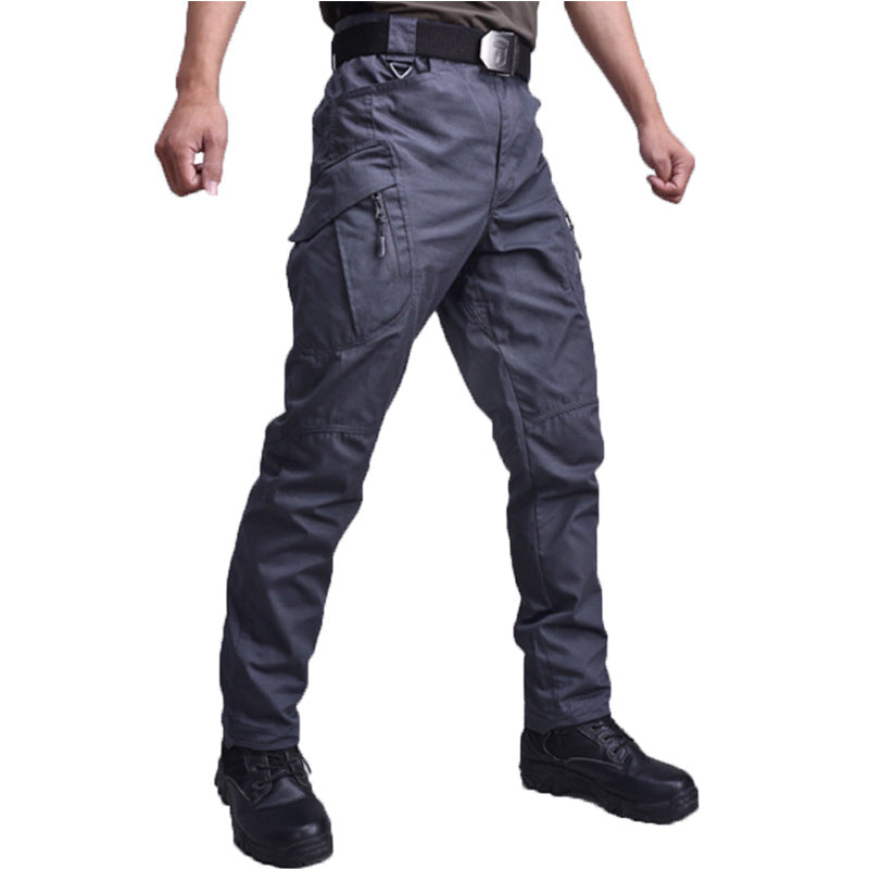 👖⚡ Pantaloni care nu se rup când ai mai multă nevoie Țesătură rezistentă | Buzunare multiple | Genunchi întăriți ✅ Vânătoare, camping, muncă, outdoor – toate într-unul