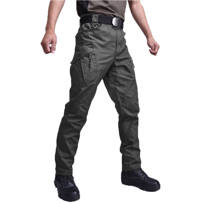 👖⚡ Pantaloni care nu se rup când ai mai multă nevoie Țesătură rezistentă | Buzunare multiple | Genunchi întăriți ✅ Vânătoare, camping, muncă, outdoor – toate într-unul