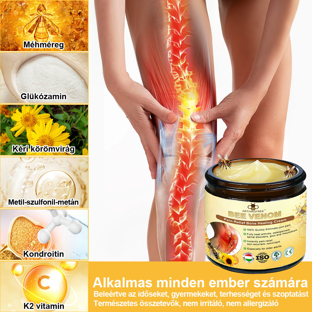 (Specjalnie dla osób starszych i zalecany przez AAOS) ArthroEase 🌱  Krem do leczenia zapalenia stawów z jadem pszczelim