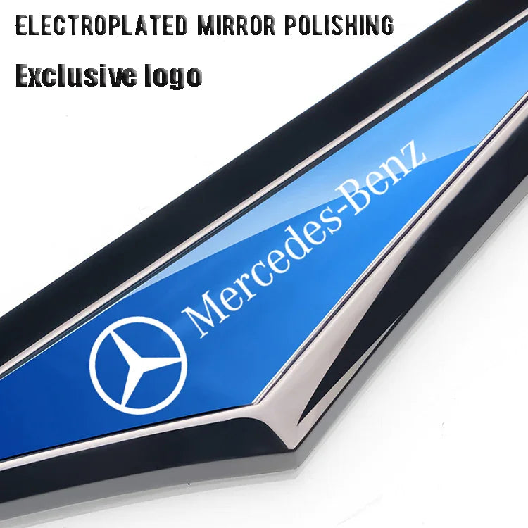 3D Blade Leaf Plate Boczna etykieta Dekoracja błotnika nadwozia (2 SZTUK)