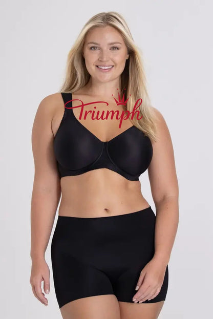 Triumph - (3 szt.) Prosty biustonosz push-up z pełną miseczką