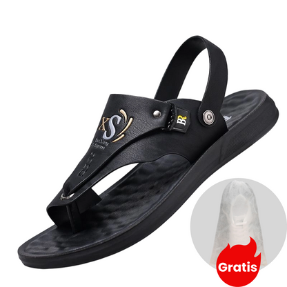 🔥 Sandale convertibile 2-în-1 pentru bărbați – papuci + sandale într-unul singur! ⚡ Livrare rapidă în România – comandă acum!