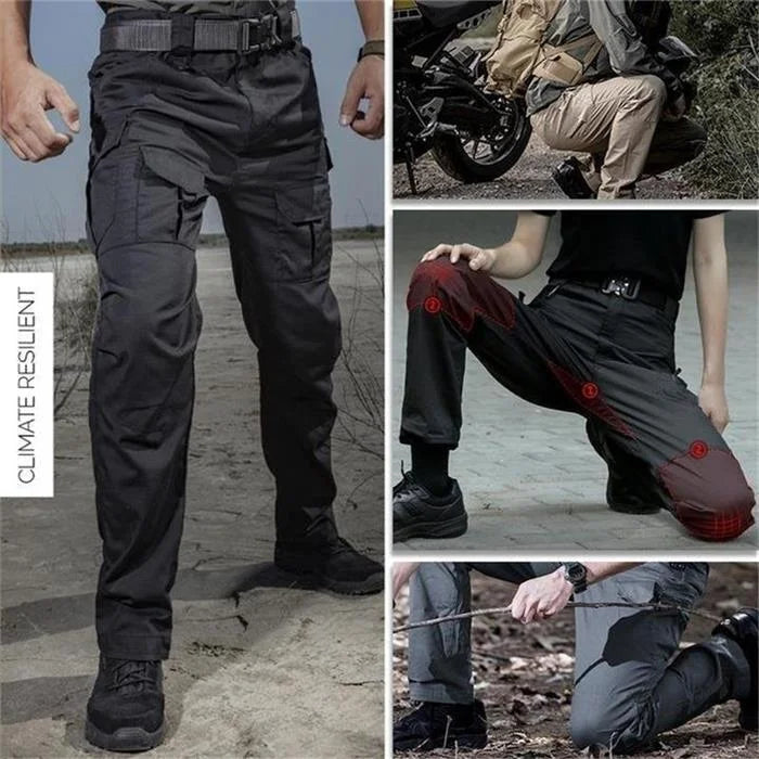 👖⚡ Pantaloni care nu se rup când ai mai multă nevoie Țesătură rezistentă | Buzunare multiple | Genunchi întăriți ✅ Vânătoare, camping, muncă, outdoor – toate într-unul