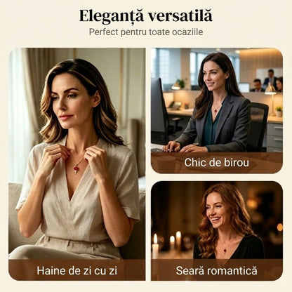 🌹 Eleganță care nu trece niciodată – trandafir roșu din cristal cu finisaj auriu. Plată la livrare! ✨