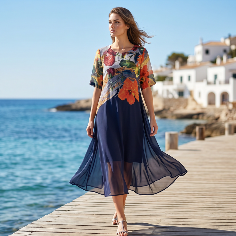 🔥 Rochii florale elegante – mărimi mari! Prinde-ți modelul preferat ❤️