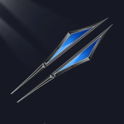 3D Blade Leaf Plate Boczna etykieta Dekoracja błotnika nadwozia (2 SZTUK)
