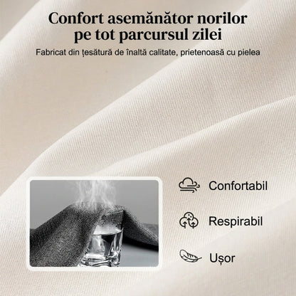 Largi, comozi, din bumbac și in. Noua uniformă de vară ☁️👖