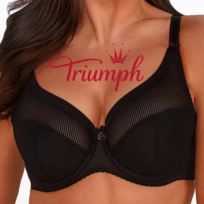 Triumph® 3 sztuki💖50% zniżki✨Wspaniały i wygodny biustonosz plus size Nowy styl 2024