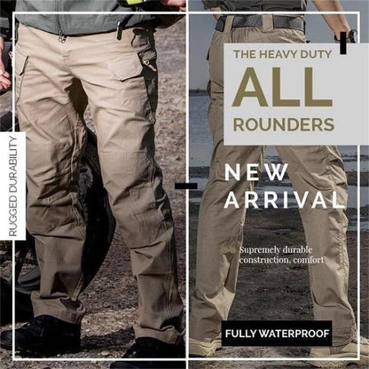 👖⚡ Pantaloni care nu se rup când ai mai multă nevoie Țesătură rezistentă | Buzunare multiple | Genunchi întăriți ✅ Vânătoare, camping, muncă, outdoor – toate într-unul