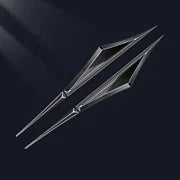 3D Blade Leaf Plate Boczna etykieta Dekoracja błotnika nadwozia (2 SZTUK)