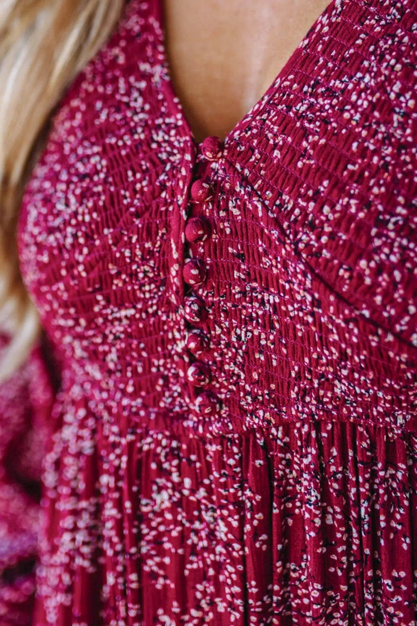 Ofertă specială de astăzi 49% reducere-💃Rochie lungă pentru femei, cu talie smocată, din rayon floral, căptușită