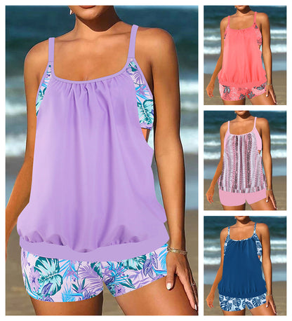 ❤️ Set elegant de două piese pentru femei – bluză tip tankini și pantaloni scurți! Perfect pentru plajă, piscină sau concediu. 📦 Livrare rapidă și plata DOAR la livrare în România. ✅ Comandă acum pe site – stoc limitat!