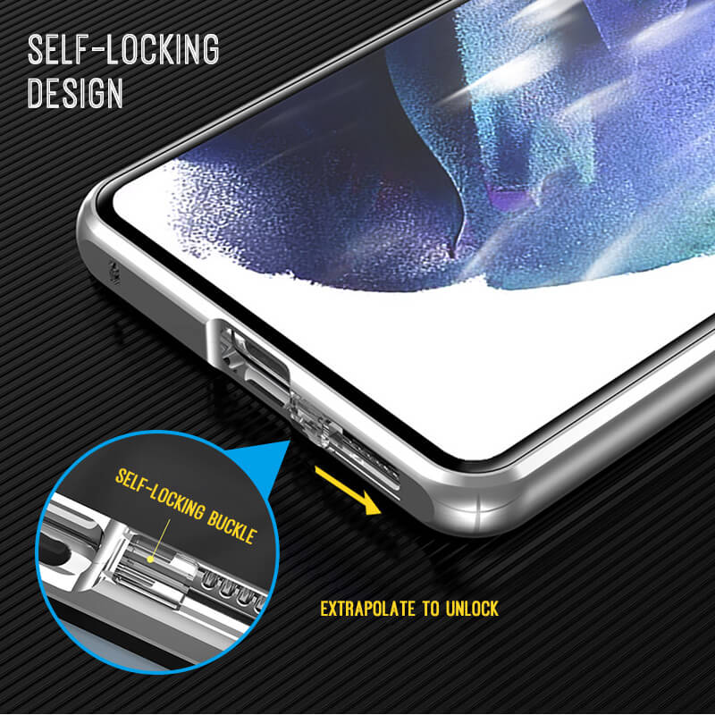 Husă Samsung cu cataramă dublă magnetică