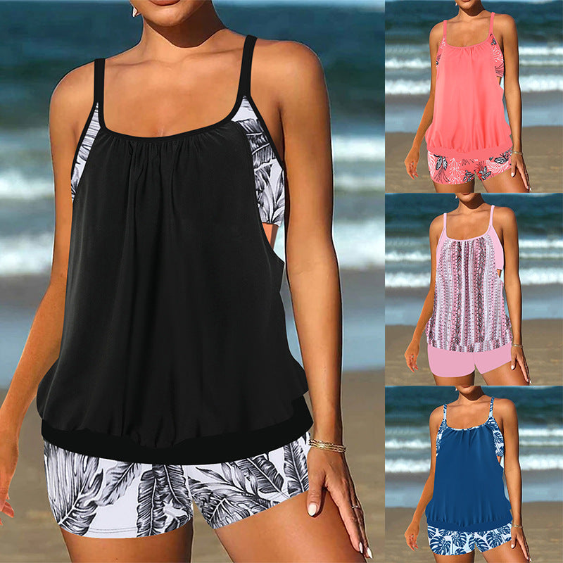 ❤️ Set elegant de două piese pentru femei – bluză tip tankini și pantaloni scurți! Perfect pentru plajă, piscină sau concediu. 📦 Livrare rapidă și plata DOAR la livrare în România. ✅ Comandă acum pe site – stoc limitat!