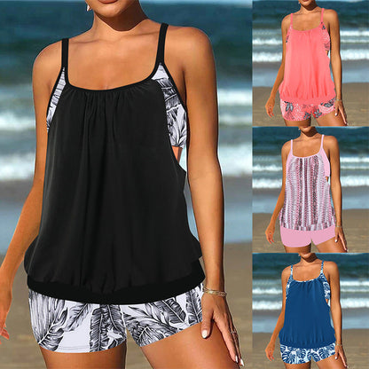❤️ Set elegant de două piese pentru femei – bluză tip tankini și pantaloni scurți! Perfect pentru plajă, piscină sau concediu. 📦 Livrare rapidă și plata DOAR la livrare în România. ✅ Comandă acum pe site – stoc limitat!