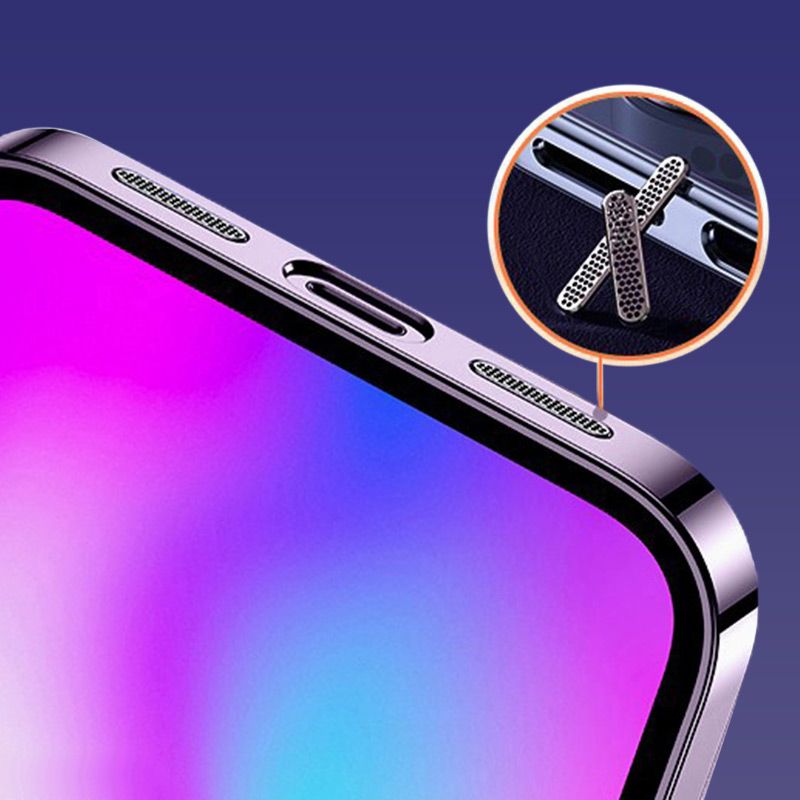 Carcasă de telefon placată cu capac de cameră pentru iPhone