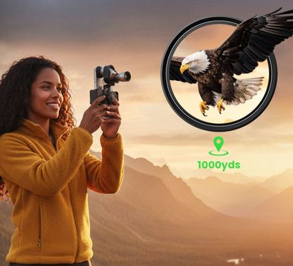 🔭 Telescop mini de buzunar pentru smartphone – atașează-l și explorează cerul! 🌙 Plată la livrare!