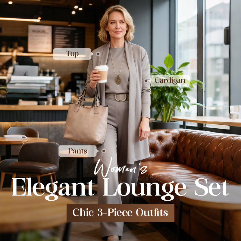 ⏰ Set elegant din 3 piese – cardigan lung, top și pantaloni. Stil complet, confortabil și rafinat! 💞 Plată la livrare!