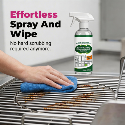 🔥 Ofertă limitată – 50% reducere! Spray multifuncțional pentru bucătărie – curăță, degresează, strălucește! ✨ Plată la livrare!
