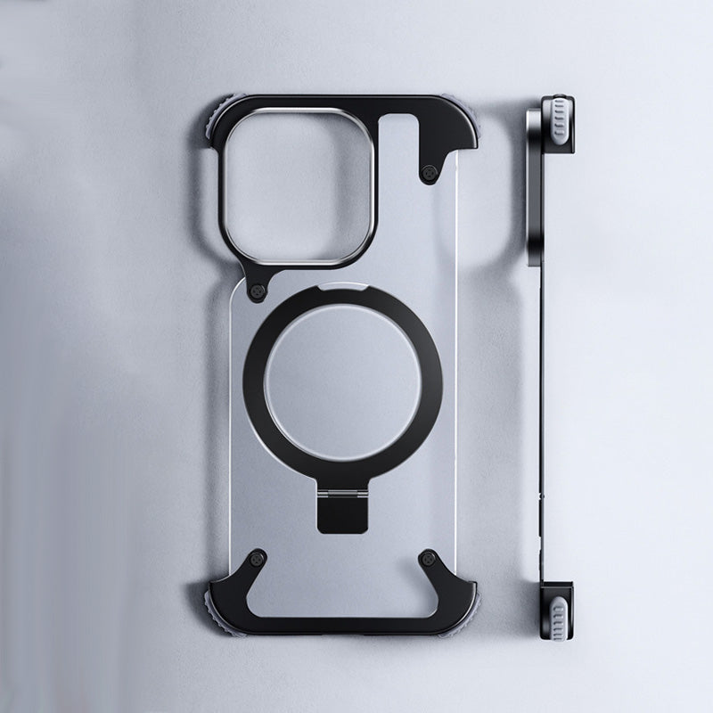 Carcasă metalică magnetică pentru a vă proteja iPhone-ul de căderi