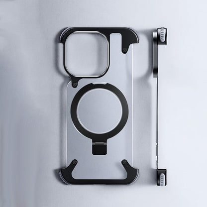 Carcasă metalică magnetică pentru a vă proteja iPhone-ul de căderi
