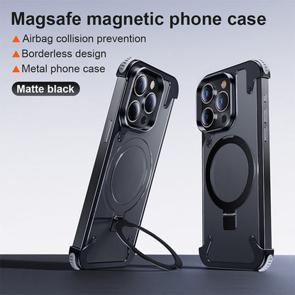 Carcasă metalică magnetică pentru a vă proteja iPhone-ul de căderi