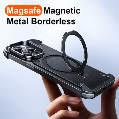 Carcasă metalică magnetică pentru a vă proteja iPhone-ul de căderi