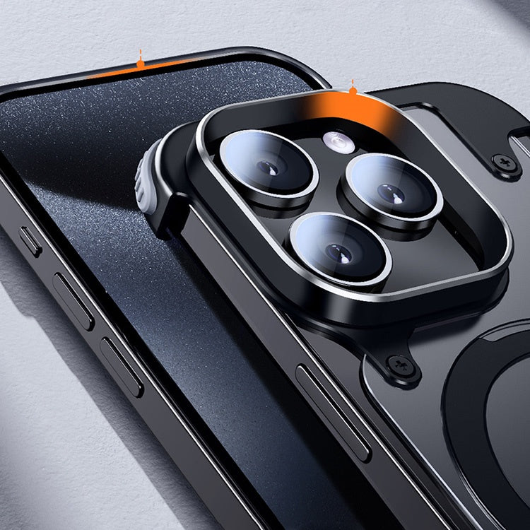 Carcasă metalică magnetică pentru a vă proteja iPhone-ul de căderi
