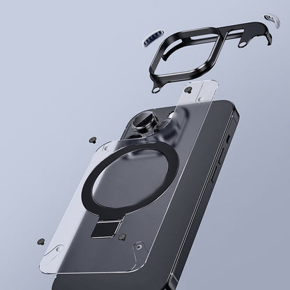 Carcasă metalică magnetică pentru a vă proteja iPhone-ul de căderi