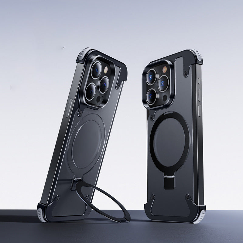 Carcasă metalică magnetică pentru a vă proteja iPhone-ul de căderi