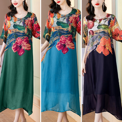 🔥 Rochii florale elegante – mărimi mari! Prinde-ți modelul preferat ❤️