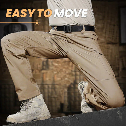 👖⚡ Pantaloni care nu se rup când ai mai multă nevoie Țesătură rezistentă | Buzunare multiple | Genunchi întăriți ✅ Vânătoare, camping, muncă, outdoor – toate într-unul