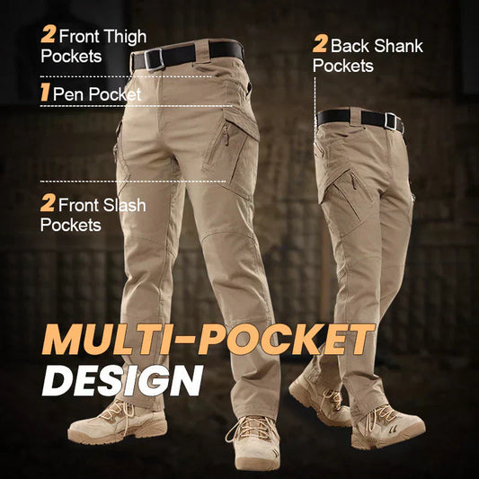👖⚡ Pantaloni care nu se rup când ai mai multă nevoie Țesătură rezistentă | Buzunare multiple | Genunchi întăriți ✅ Vânătoare, camping, muncă, outdoor – toate într-unul
