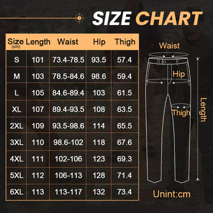 👖⚡ Pantaloni care nu se rup când ai mai multă nevoie Țesătură rezistentă | Buzunare multiple | Genunchi întăriți ✅ Vânătoare, camping, muncă, outdoor – toate într-unul