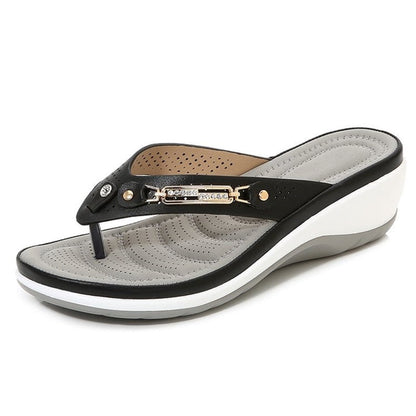 Femei Arch Support Soft Cushion Flip Flops Thong Sandale Papuci de casă