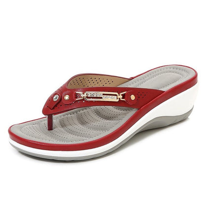 Femei Arch Support Soft Cushion Flip Flops Thong Sandale Papuci de casă