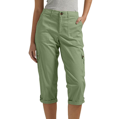 🔥 Vânzare la cald! Pantaloni scurți casual pentru femei – elasticitate ridicată, buzunare multiple, confort maxim! 👖 Plată la livrare!