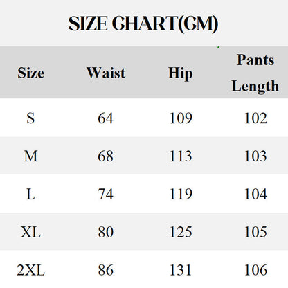 Pantaloni casual imprimați cu picior larg